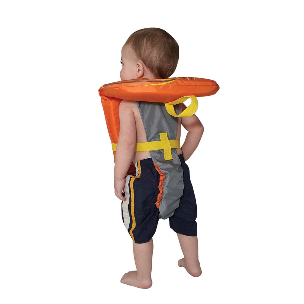 Full Throttle BabySafe Vest  Infant to 30lbs  OrangeGrey
