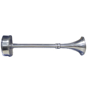 Schmitt Marine Standard Single Trumpet Horn  12V  Stainless Exterior