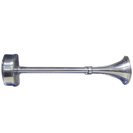 Schmitt Marine Standard Single Trumpet Horn  12V  Stainless Exterior