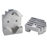 Tecnoseal Gimbal Block Anode  Zinc Finned