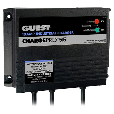 Guest 10AMP  1224V 2 Bank 120V Input OnBoard Battery Charger