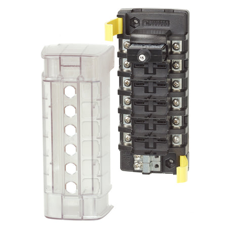 Blue Sea 5050 ST CLB Circuit Breaker Block  6 Position