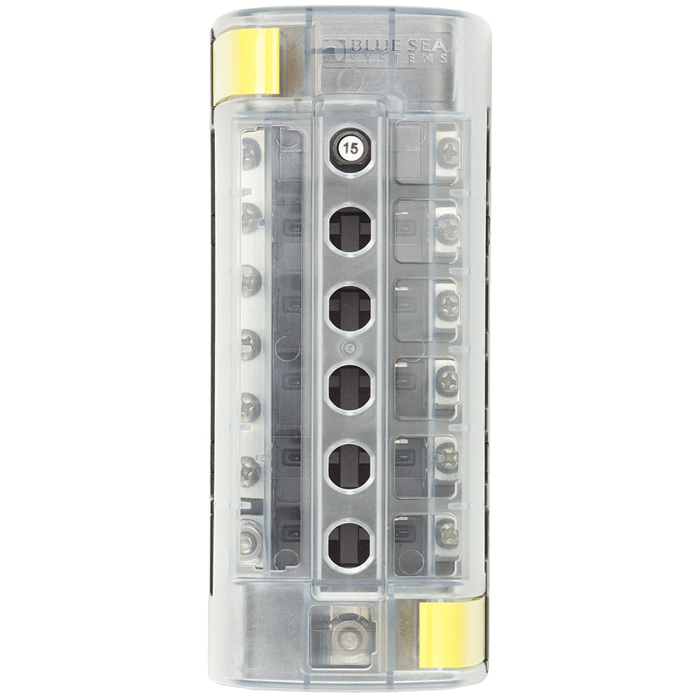 Blue Sea 5052 ST CLB Circuit Breaker Block  6 Position wNegative Bus
