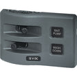 Blue Sea 4303 WeatherDeck 12V DC Waterproof Switch Panel  2 Position