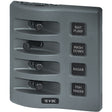 Blue Sea 4305 WeatherDeck 12V DC Waterproof Switch Panel  4 Posistion