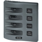 Blue Sea 4305 WeatherDeck 12V DC Waterproof Switch Panel  4 Posistion