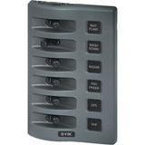 Blue Sea 4307 WeatherDeck 12V DC Waterproof Switch Panel  6 Position