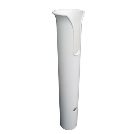 TACO Poly ThruBolt Rod Holder wMounting Holes  No Hardware  White