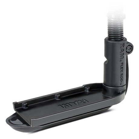RAM Mount Transducer Arm Mount w18 Rigid Aluminum Rod  Open Single Socket fLowrance StructureScan LSS1  LSS2