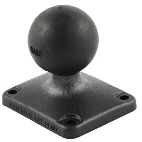 RAM Mount 2 x 25 Rectangle Composite Base w15 Ball