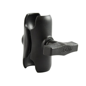 RAM Mount Composite Short Double Socket Arm f15 Ball Base