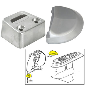 Tecnoseal Anode Kit wHardware  Volvo SX  Magnesium