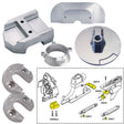 Tecnoseal Anode Kit wHardware  Mercury Alpha 1 Gen 2  Magnesium