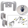 Tecnoseal Anode Kit wHardware  Mercury Bravo 23  Zinc
