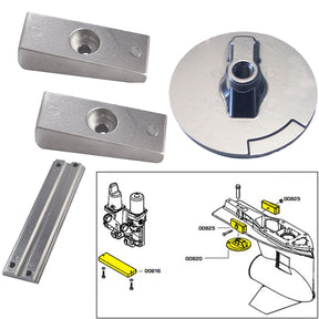 Tecnoseal Anode Kit wHardware  Mercury Verado 4  Zinc