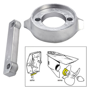 Tecnoseal Anode Kit wHardware  Volvo 280  Zinc