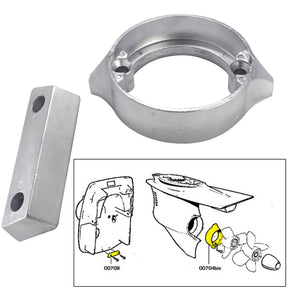 Tecnoseal Anode Kit wHardware  Volvo DuoProp 290  Magnesium