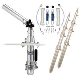Rupp Classic Top Gun Outrigger Kit w18 Poles  Complete Single Line Rigging Kit wKlickers Release Clips