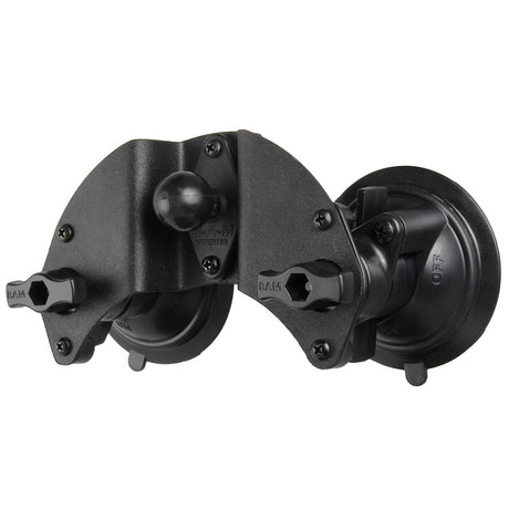 RAM Mount Dual Articulating Suction Cup Base w1 Ball Base