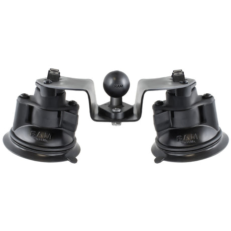 RAM Mount Dual Articulating Suction Cup Base w1 Ball Base
