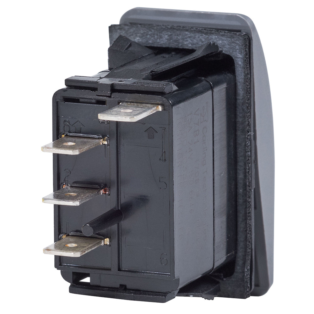 Blue Sea 7945 Contura III Switch SPDT  ONOFFON  Black