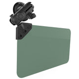 RAM Mount Suction Cup Mount wDark Green Sun Visor  50 Tint