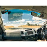 RAM Mount Suction Cup Mount wDark Green Sun Visor  50 Tint