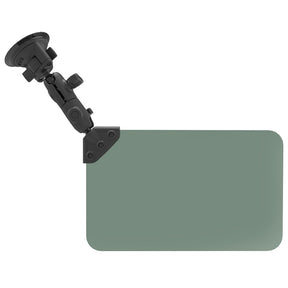 RAM Mount Suction Cup Mount wDark Green Sun Visor  50 Tint