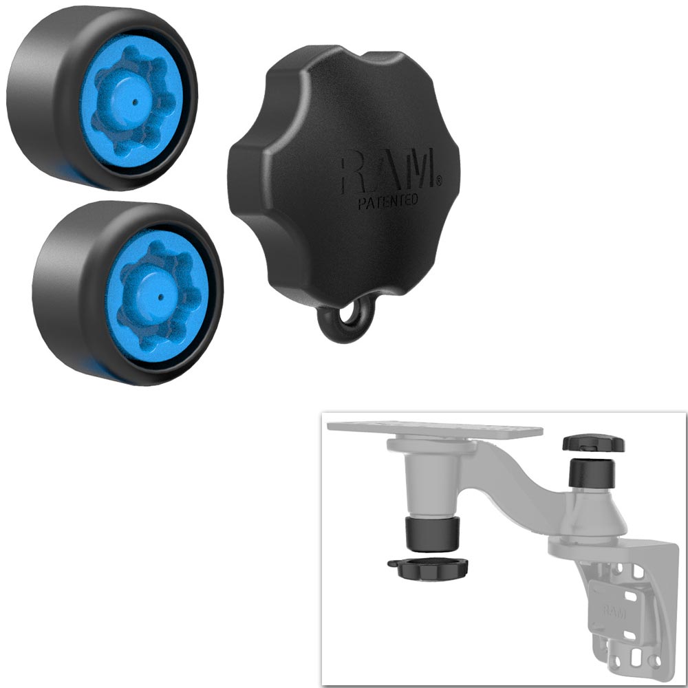 RAM Mount PinLock Security Kit f Single Swing Arm Mount