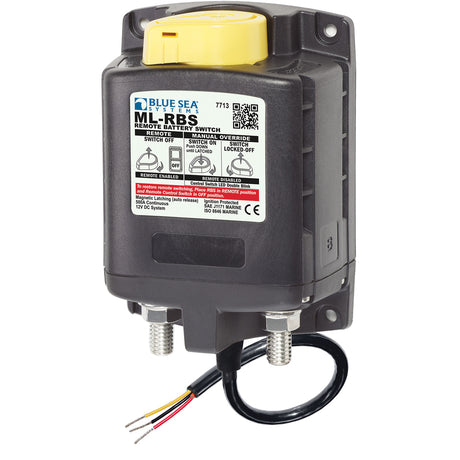 Blue Sea 7713 MLRBS Remote Battery Switch wManual Control Release  12V