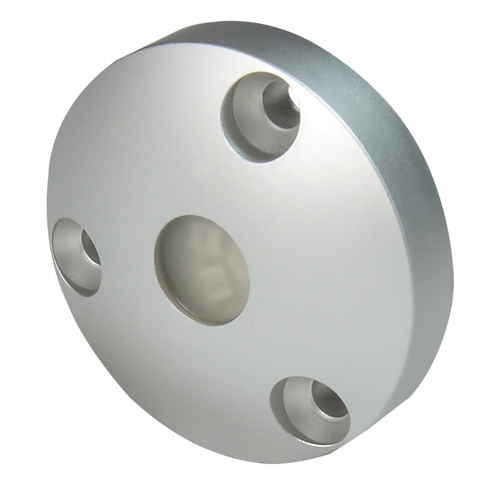 Lumitec Anywhere Light  Brushed Housing  TriColor  White Blue  Red