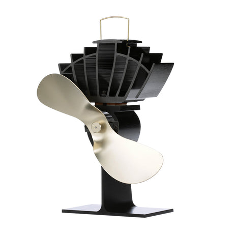Ecofan by Caframo UltrAir 810CA Heat Powered Stove Fan  Gold Blade