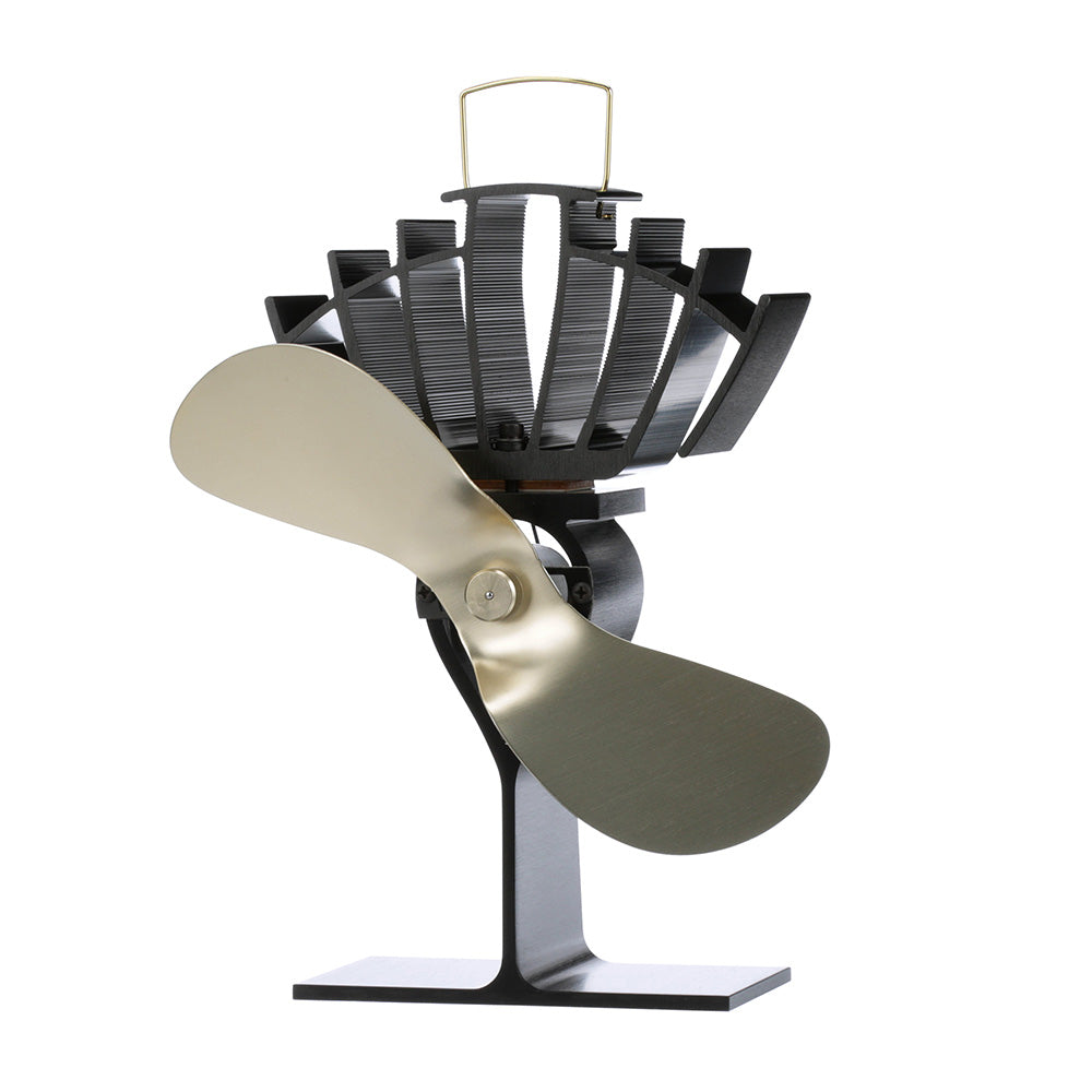 Ecofan by Caframo UltrAir 810CA Heat Powered Stove Fan  Gold Blade