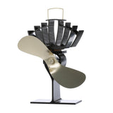 Ecofan by Caframo UltrAir 810CA Heat Powered Stove Fan  Gold Blade