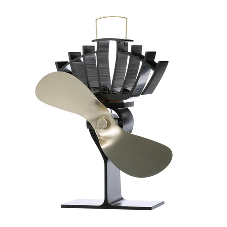 Ecofan by Caframo UltrAir 810CA Heat Powered Stove Fan  Gold Blade