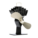 Ecofan by Caframo UltrAir 810CA Heat Powered Stove Fan  Gold Blade