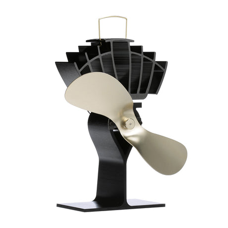 Ecofan by Caframo UltrAir 810CA Heat Powered Stove Fan  Gold Blade