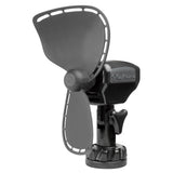 SEEKR by Caframo Ultimate 757 24V 2Speed 7 Fan  Direct Wire  Black