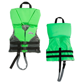 Stearns Infant HeadsUp Nylon Vest Life Jacket  Up to 30lbs  Green
