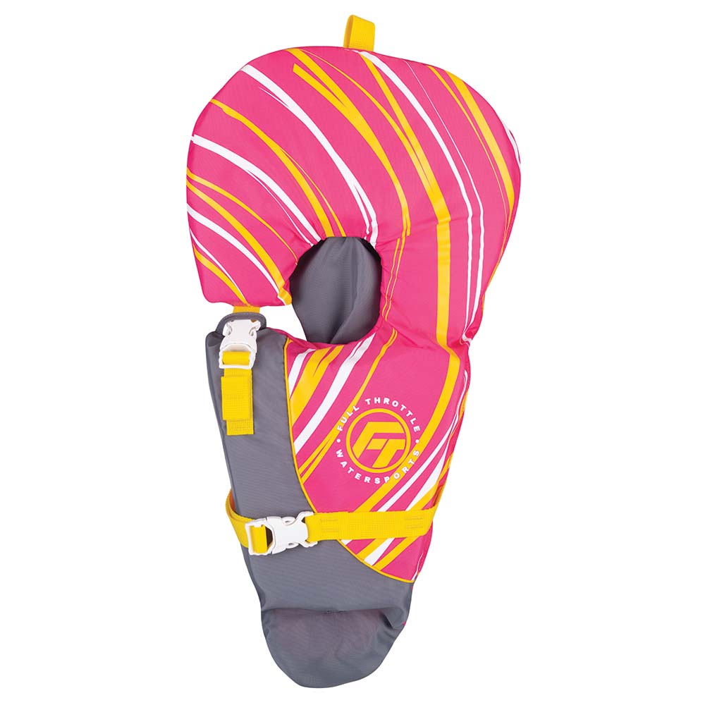Full Throttle BabySafe Life Vest  Infant to 30lbs  Pink