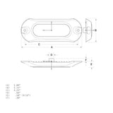 Attwood Light Armor Underwater LED Light  6 LEDs  White