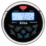 Boss Audio MGR350B Marine Stereo wAMFMBTUSB