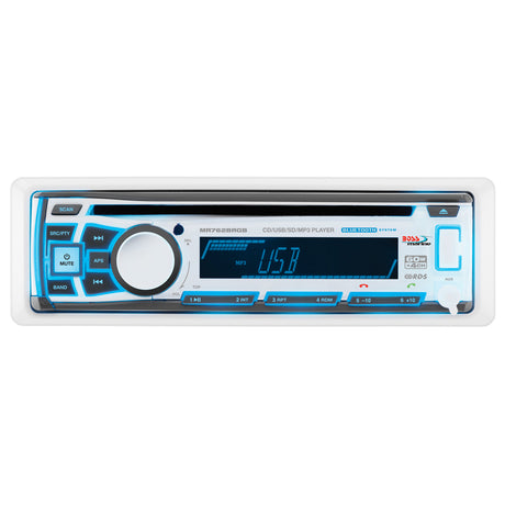 Boss Audio MR762BRGB Marine Stereo wAMFMCDBTUSB