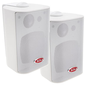 Boss Audio 4 MR43W Box Speakers  White  200W