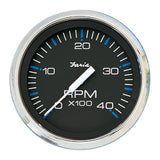 Faria Chesapeake Black 4 Tachometer  4000 RPM Diesel