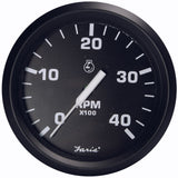 Faria Euro Black 4 Tachometer  4000 RPM Diesel  Magnetic PickUp