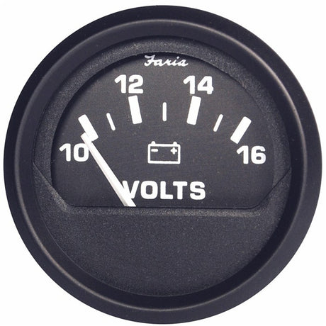 Faria Euro Black 2 Voltmeter 1016 V