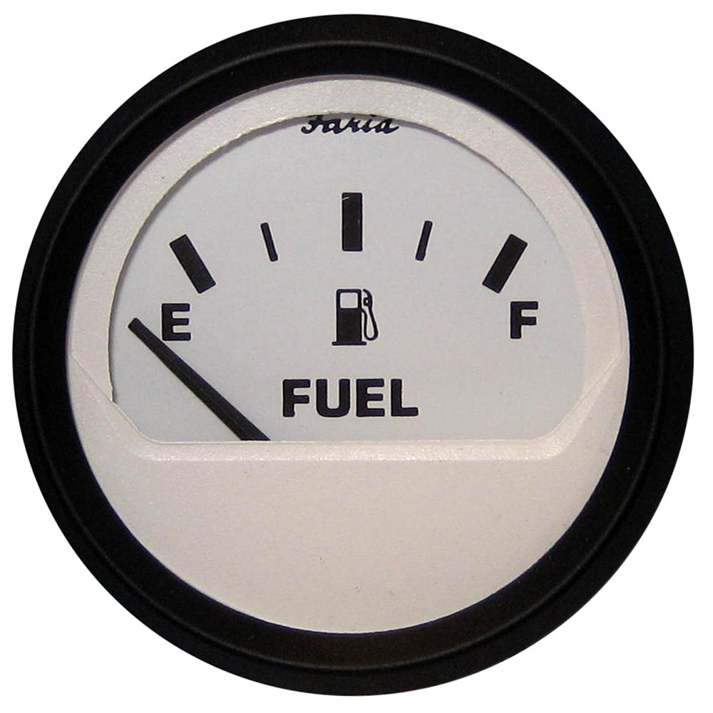Faria Euro White 2 Fuel Level Gauge E12F