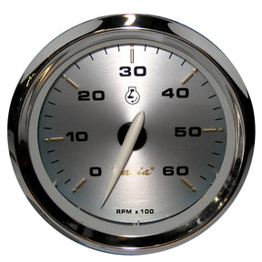 Faria Kronos 4 Tachometer  6000 RPM Gas  Inboard  IO