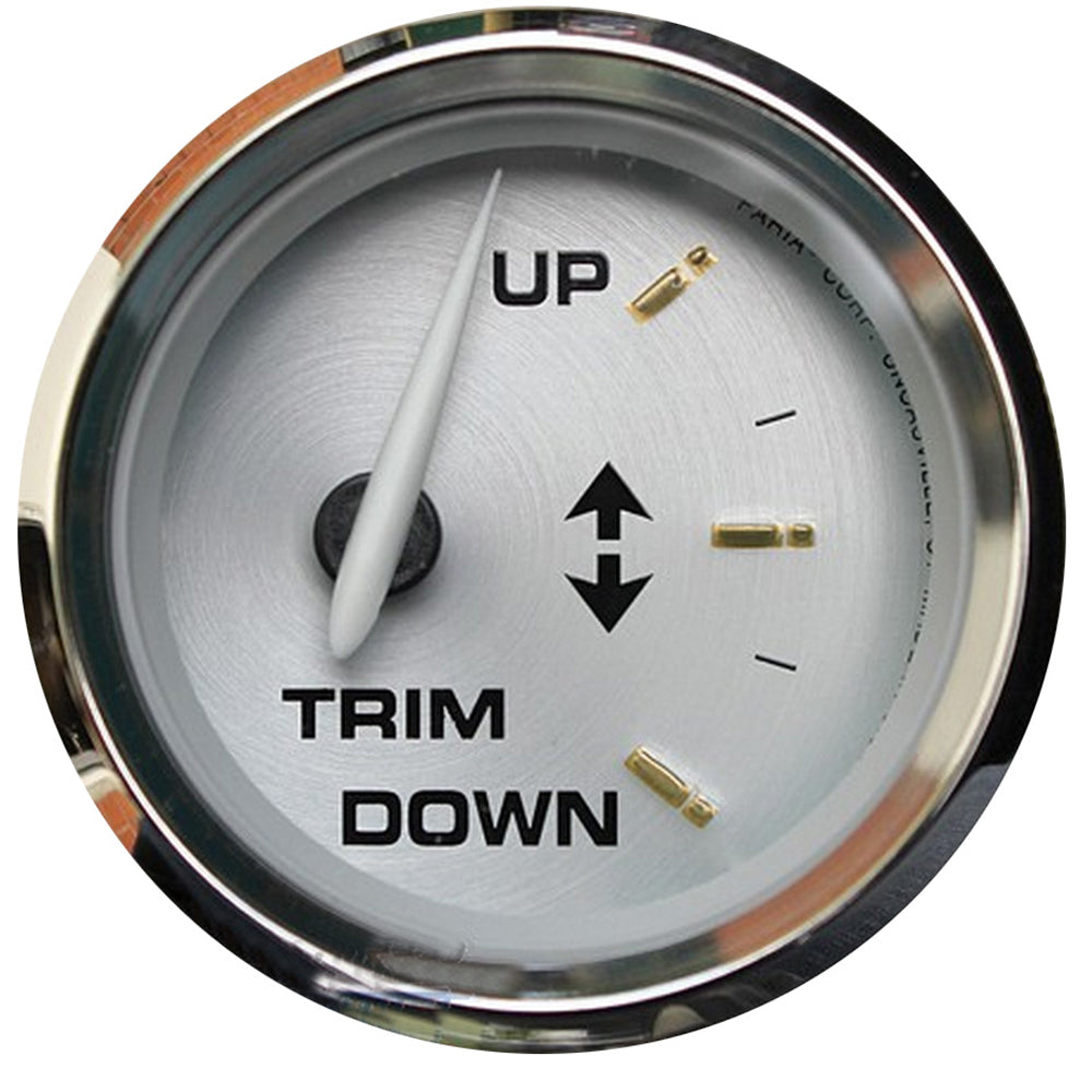 Faria Kronos 2 Trim Gauge Mercury  Mariner  Mercruiser  Volvo DP  Yamaha2001 and newer